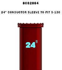 S-150 Conductor Sleeves manual 24 inch