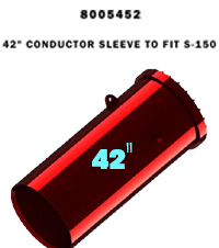 S-150 Conductor Sleeves manual 42 inch
