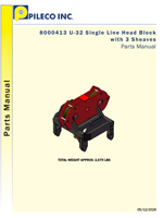 U-32 Single Line Head Block